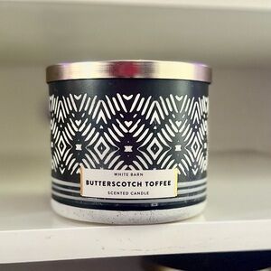 B&BW White Barn Butterscotch Toffee 3 Wick Candle